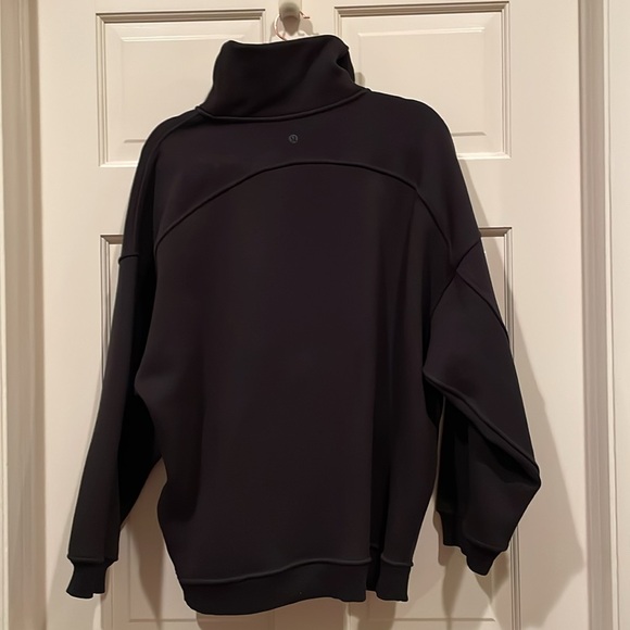 Lululemon Thick Fleece Half-Zip, Black, Size XS/S - Picture 8 of 8